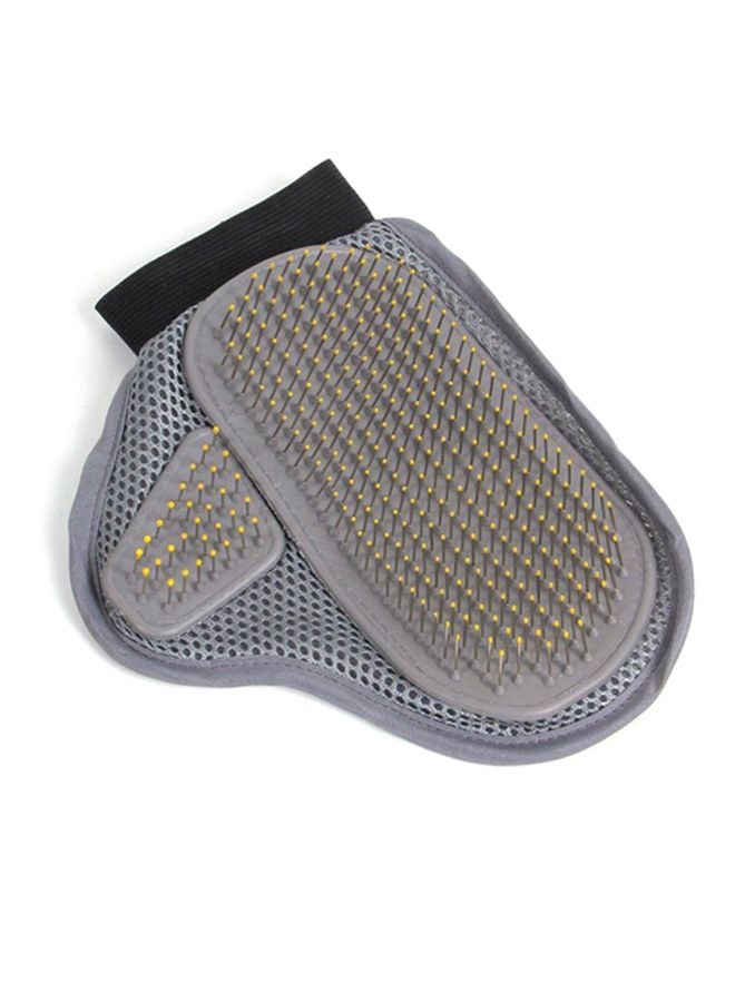 OUTAD Hair Cleaning Brush Bath Glove Grey 23.5x1x18.5cm  - Image 3
