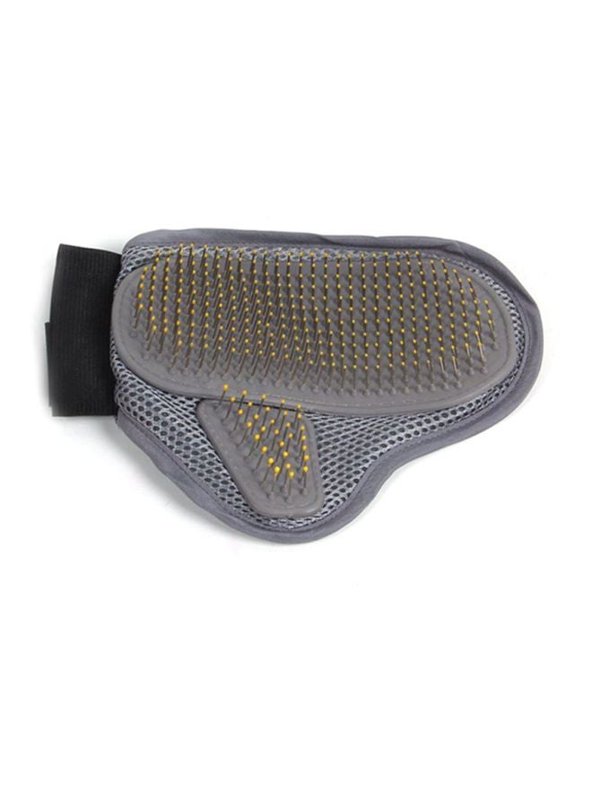 OUTAD Hair Cleaning Brush Bath Glove Grey 23.5x1x18.5cm  - Image 4