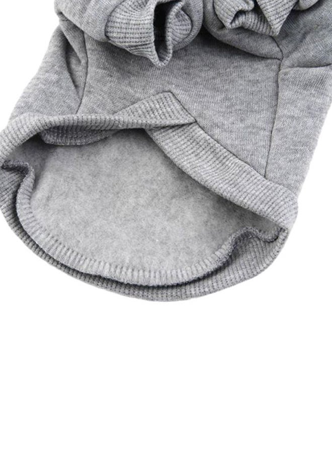 OUTAD Winter Hoodie Coat Grey/Black 27x21x3cm  - Image 3