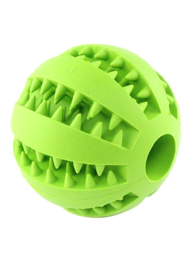 أوتاد كرة تنظيف مصنوعة من المطاط بأسنان أخضر 7سم - Image 3