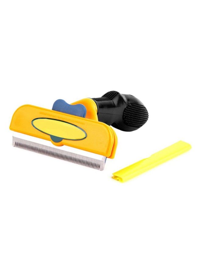 أوتاد فرشاة للعناية بالشعر الطويل والقصير أصفر/أسود 24x9x17سم - Image 1