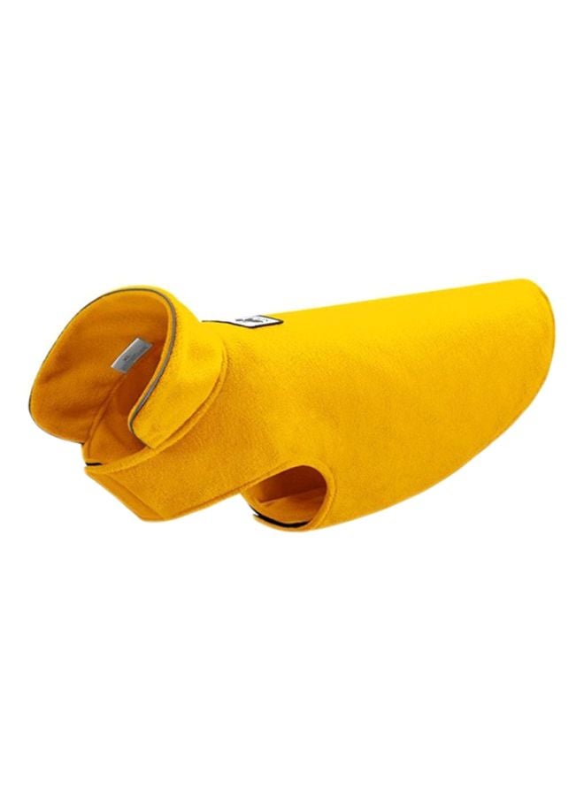 OUTAD Double-Sided Polar Coat Yellow 60x0.5x36cm  - Image 1