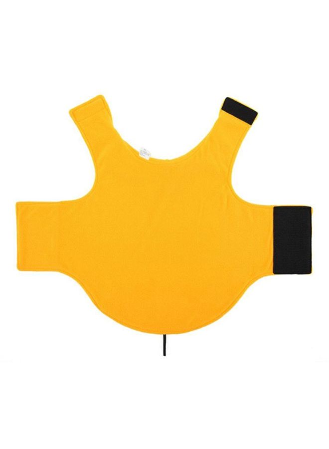 OUTAD Double-Sided Polar Coat Yellow 60x0.5x36cm  - Image 2
