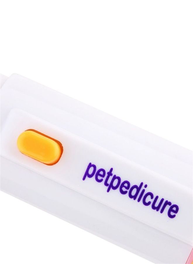 أوتاد مبرد أظافر كهربائي أصفر/أبيض/بني 22x3x10سم - Image 4