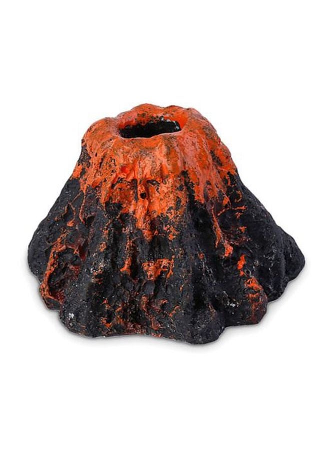 OUTAD - Aquarium Volcano Rock Black/Orange 6x6x5cm - Image 1