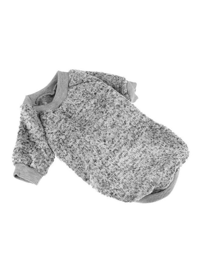 أوتاد سترة شتاء عملية مع غطاء رأس بطول قدمين رمادي 0.5x25x17.5سم - Image 1