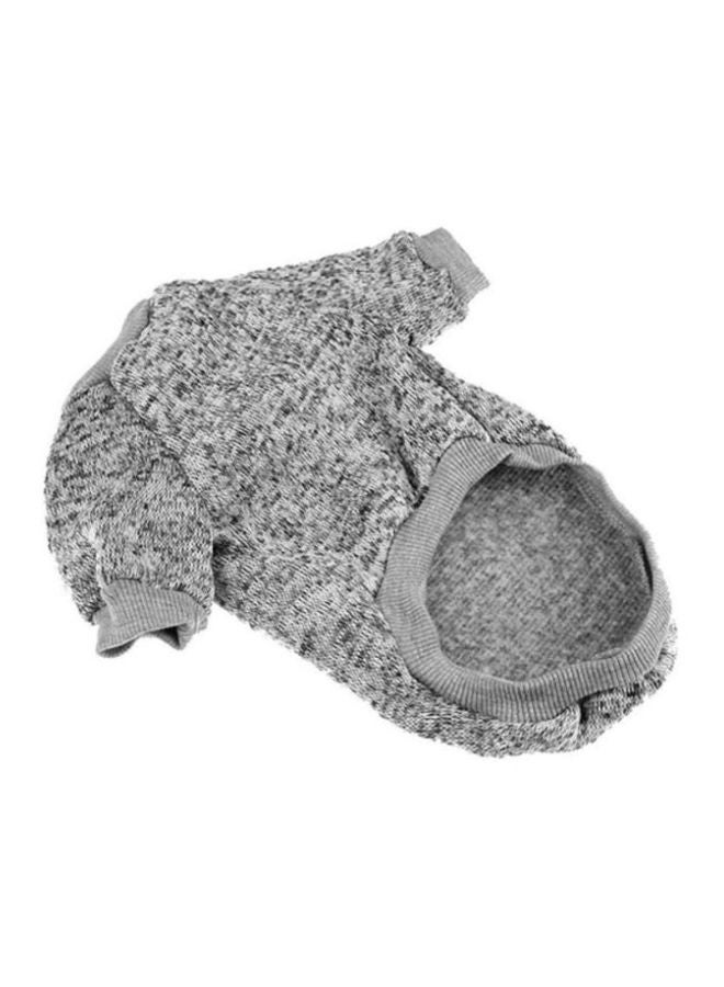 أوتاد سترة شتاء عملية مع غطاء رأس بطول قدمين رمادي 0.5x25x17.5سم - Image 2