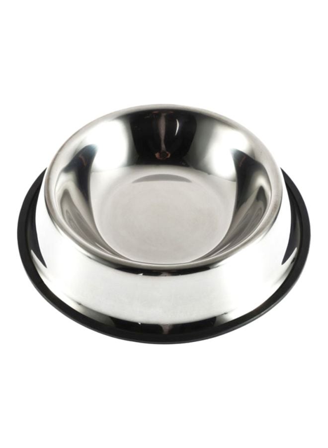 أوتاد وعاء إطعام للحيوانات الأليفة فضي 8x26x26سم - Image 2