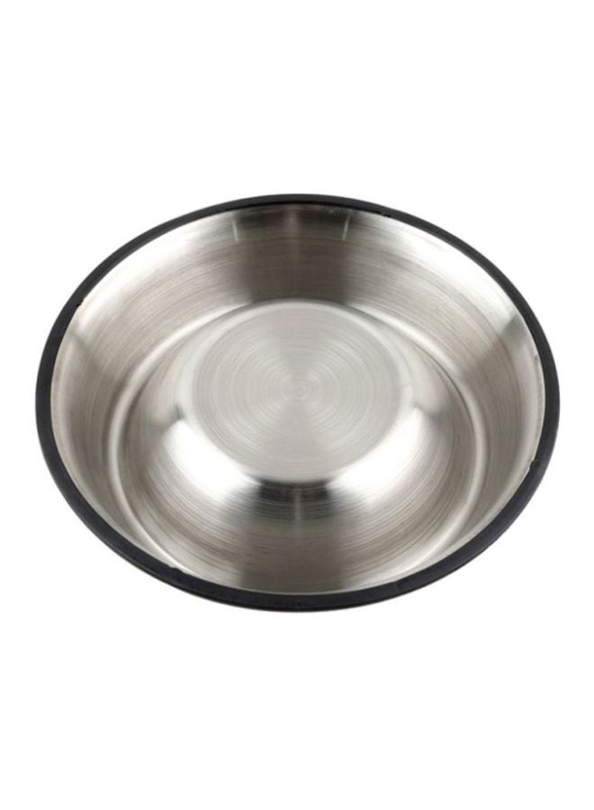 أوتاد وعاء إطعام للحيوانات الأليفة فضي 8x26x26سم - Image 4