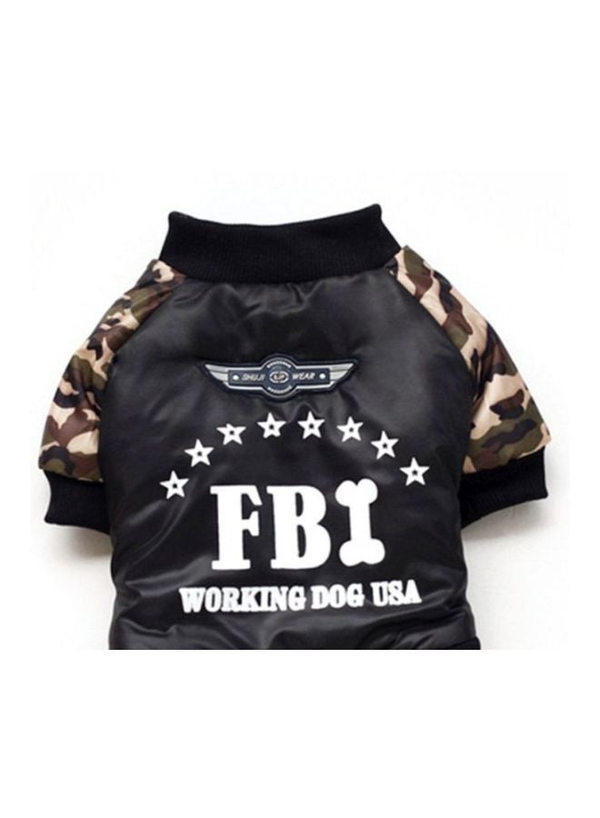 OUTAD Fbi Print Jumpsuit Multicolour 40x2x26cm  - Image 4