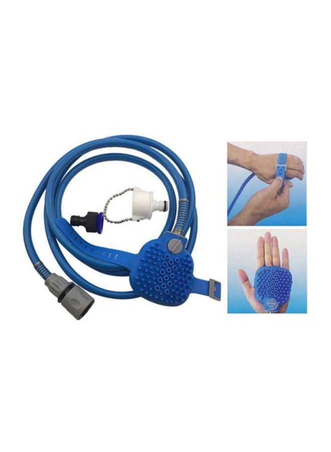 OUTAD Water Sprinkler Bath Shower Blue 243x3x10cm - Image 4