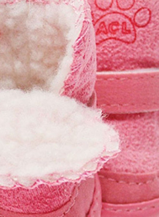 أوتاد أحذية شتوية برقبة مقاومة للانزلاق وردي 4.3x6x3.5سم - Image 2