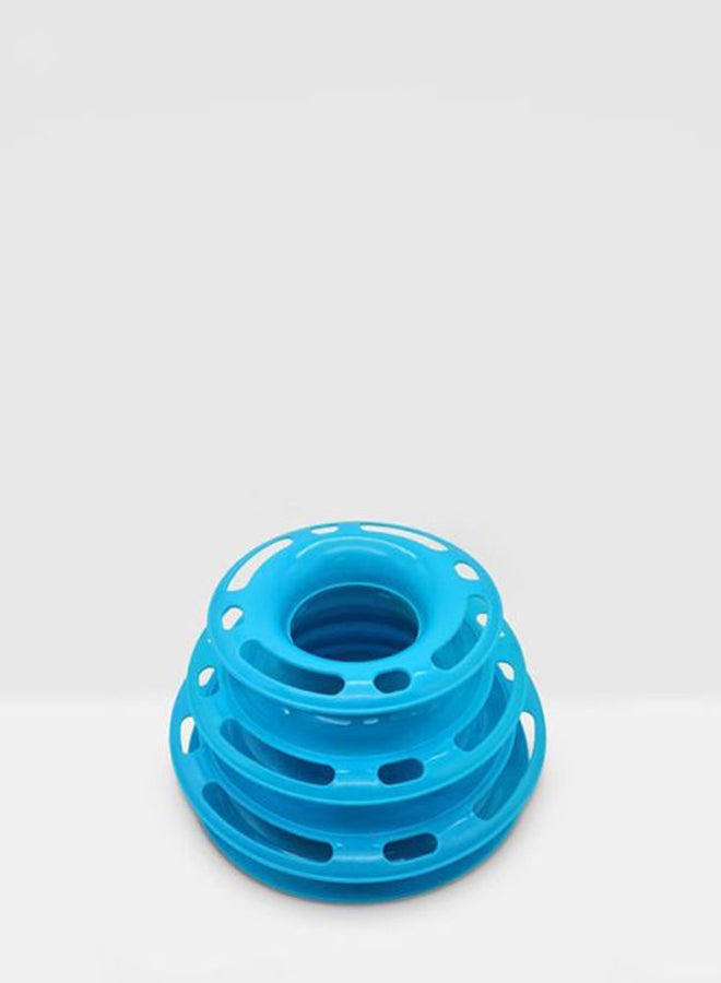 أوتاد لعبة القرص الدوّار المضاد للانزلاق مكون من 3 طبقات أزرق 250x120x250مم - Image 5