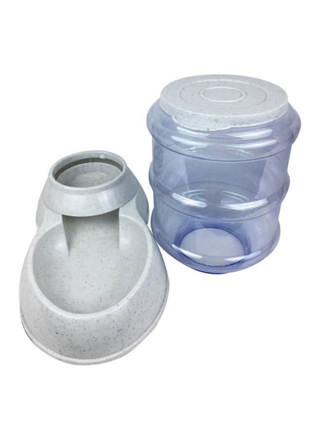 OUTAD Automatic Water Drinking Pet Feeder Grey/Clear 3.5Liters - Image 5