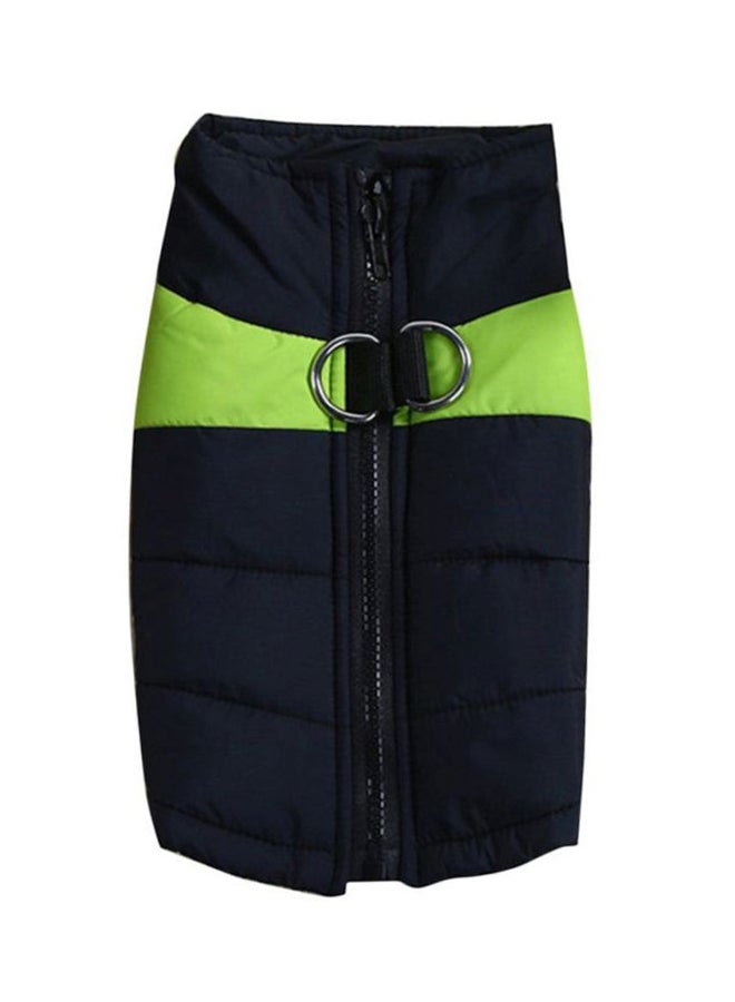 OUTAD Padded Vest Jacket Green/Blue 25x10x21cm  - Image 1