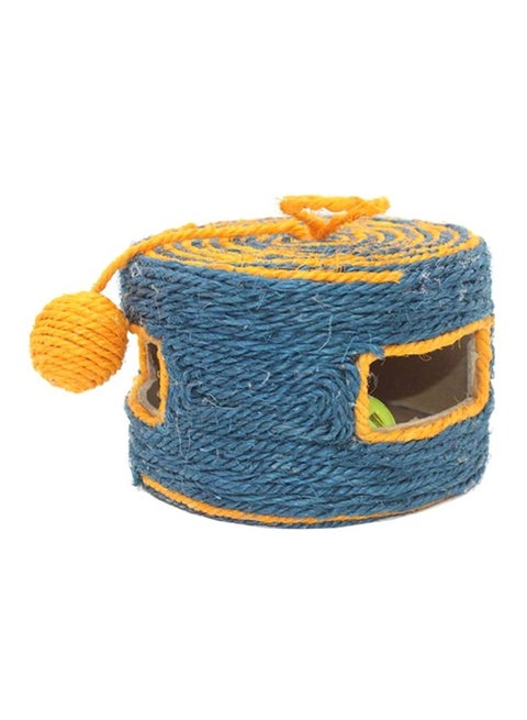 Wear-Resistant Playing Post Trapped With Bell Blue/Yellow