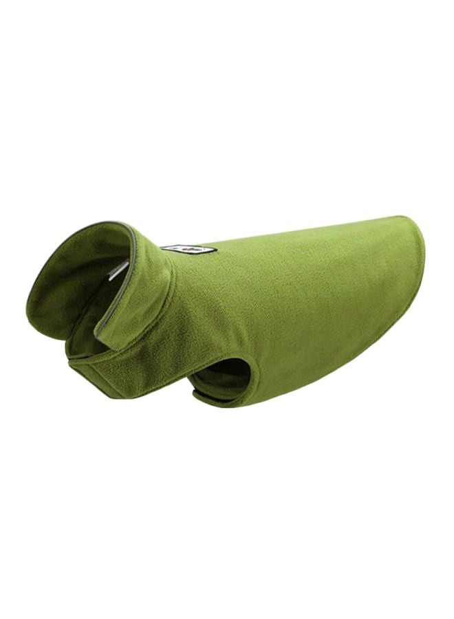 OUTAD Warm Double-Sided Polar Fleece Coat Green - Image 1