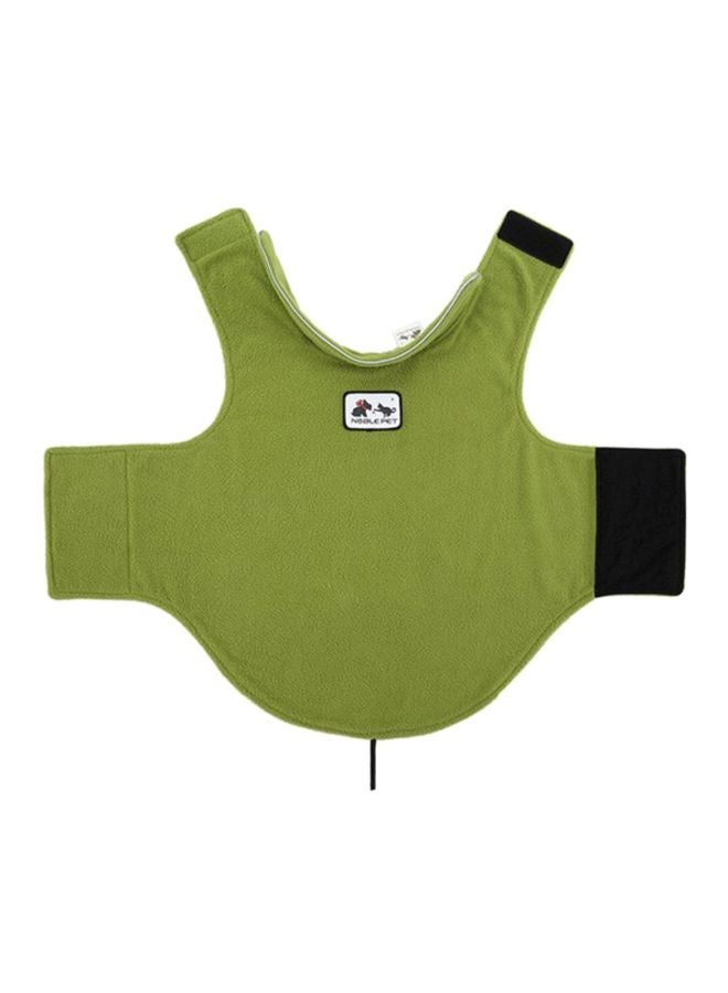 OUTAD Warm Double-Sided Polar Fleece Coat Green - Image 3