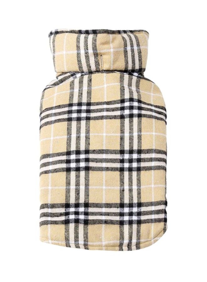 أوتاد جاكيت شتوي مضاد للماء يمكن ارتداؤه على الوجهين بيج/أسود/أبيض - Image 2