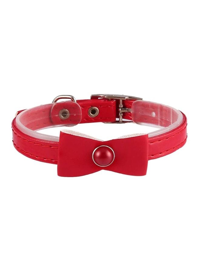 OUTAD Jingle Bell Necklace Collar Red  - Image 2