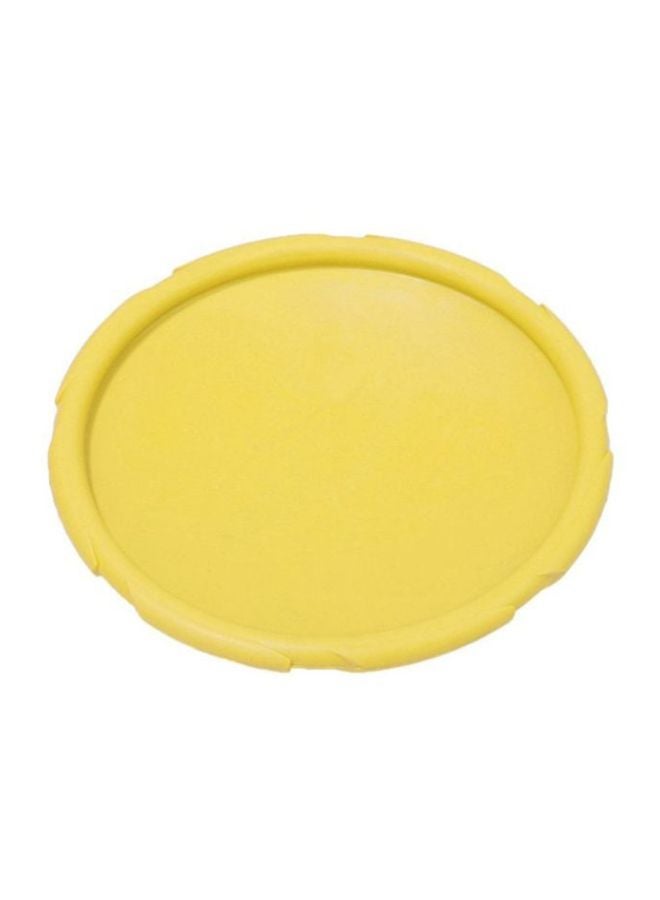 أوتاد لعبة القرص الهوائي المطاطية أصفر 1.5x1.5x0.2سم - Image 1