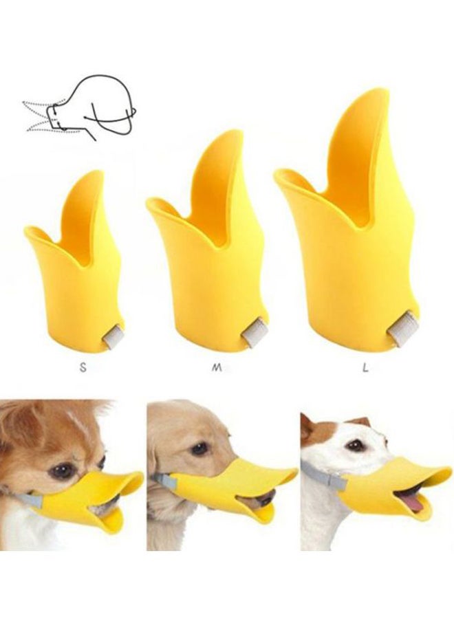 OUTAD Anti-Bite Muzzle Mouth Mask Yellow Myard - Image 2