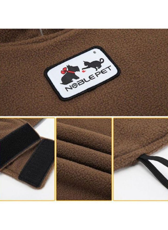 OUTAD Double-Sided Polar Coat Brown 18x4x13cm  - Image 4