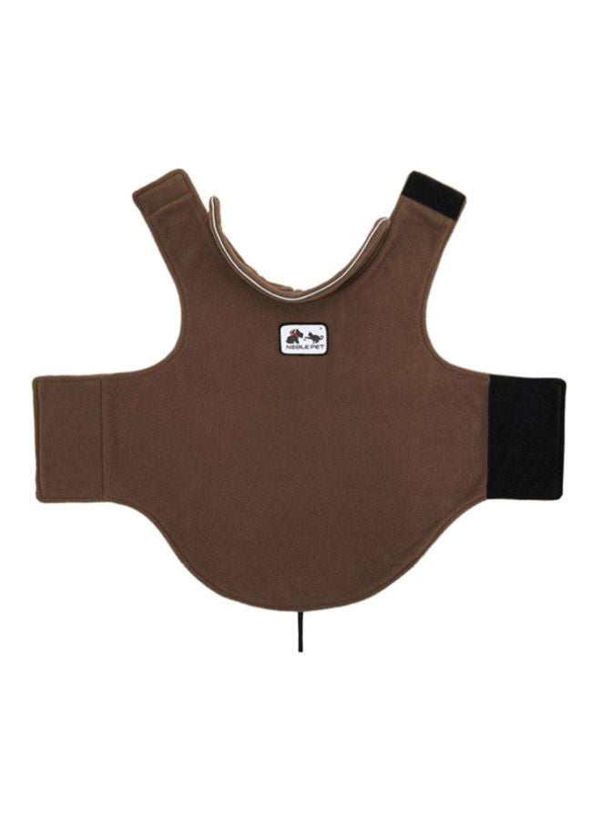 OUTAD Double-Sided Polar Coat Brown 18x4x13cm  - Image 1