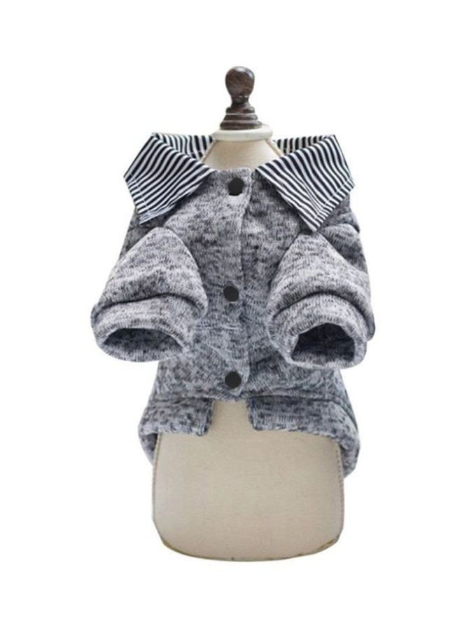 OUTAD Korean Style 2-Leg Woollen Sweater Grey/Black/White 29x2x21cm  - Image 1