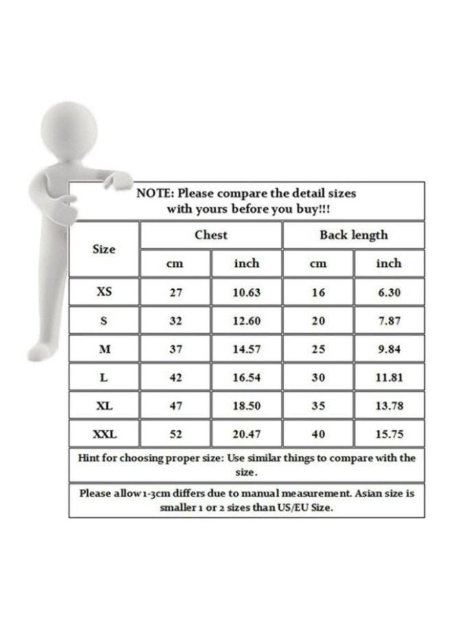 أوتاد سترة كاجوال شتوية للحيوانات الأليفة مزودة بغطاء للرأس وردي 30x0.5x21سم - Image 3