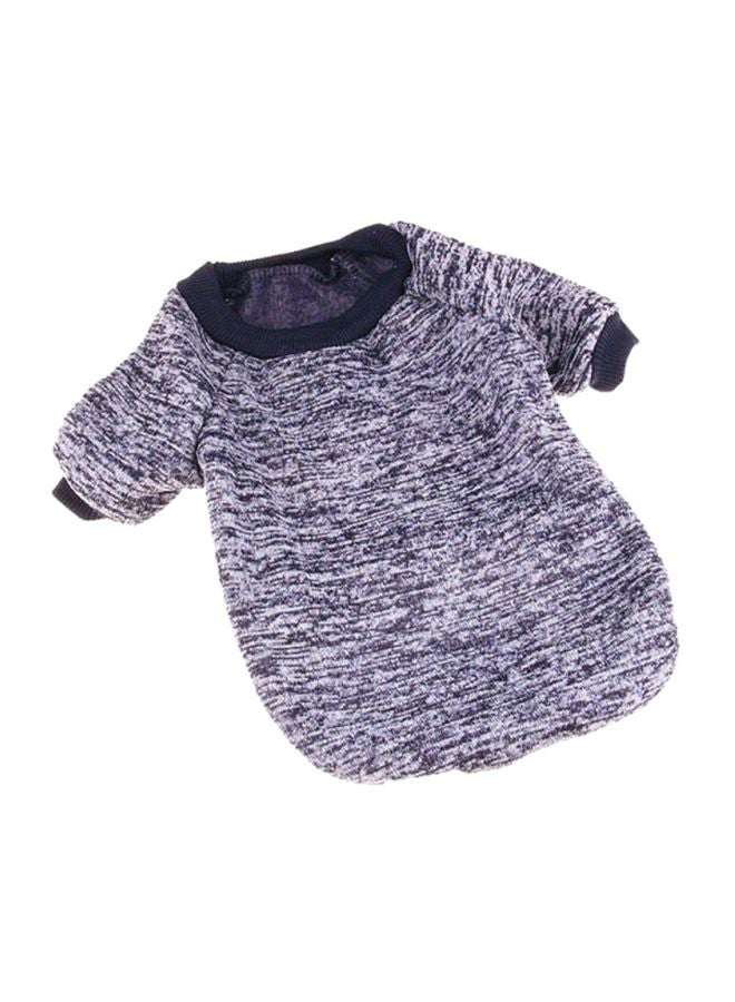 OUTAD Hooded Sweater Navy Blue L  - Image 1