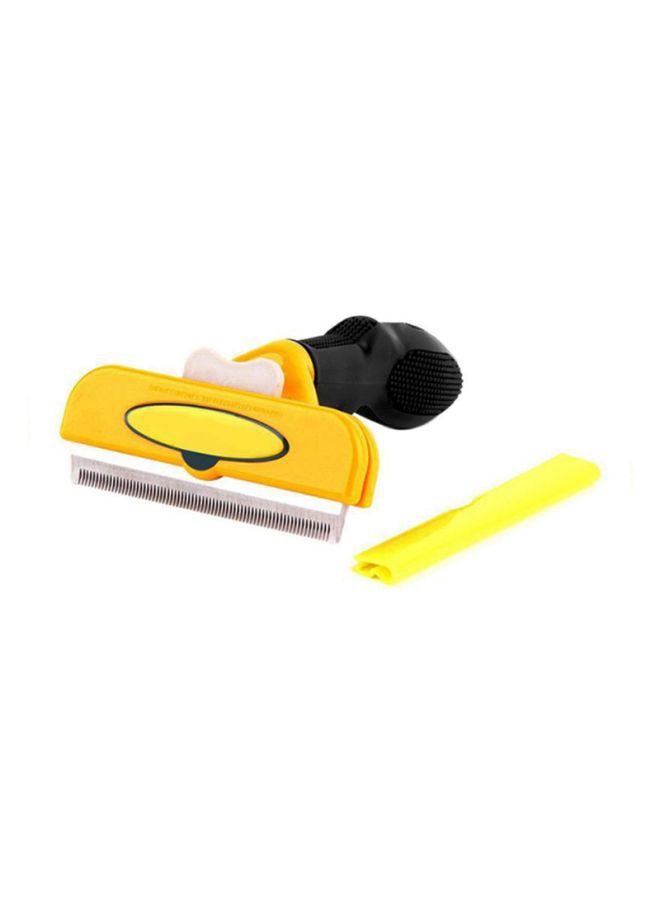 OUTAD Hair Grooming Brush Tool Yellow/Black/White 240x90x170ml - Image 1