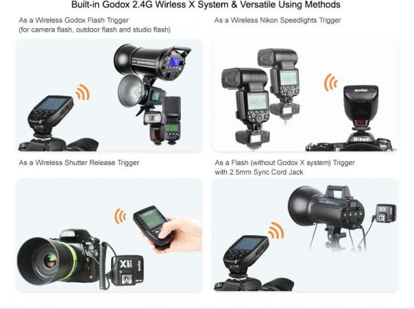 Godox Xpro-N TTL HSS 2.4Ghz Trigger transmitter for Nikon  - Image 3
