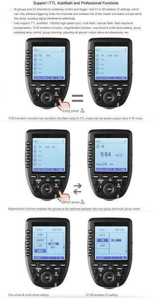 Godox Xpro-N TTL HSS 2.4Ghz Trigger transmitter for Nikon  - Image 4