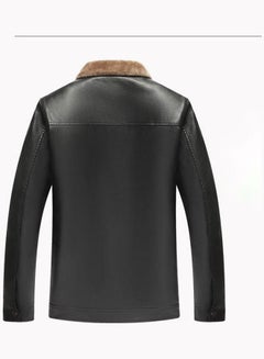 JOLLY Casual Plush Thickening Coat Black  - Image 2