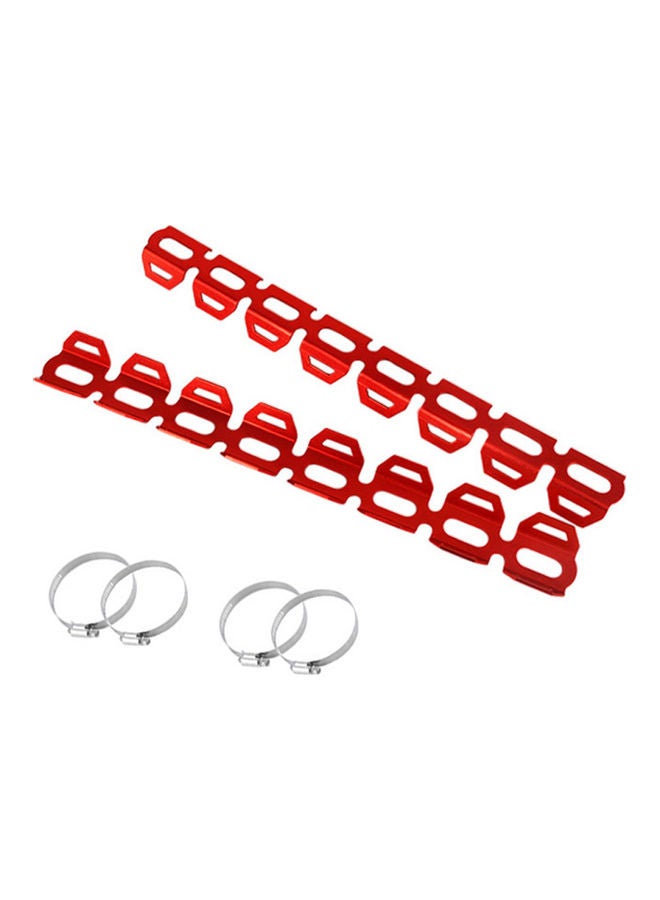 Generic Motorcycle Heat Shield Guards Cover Heel Guard - Image 1