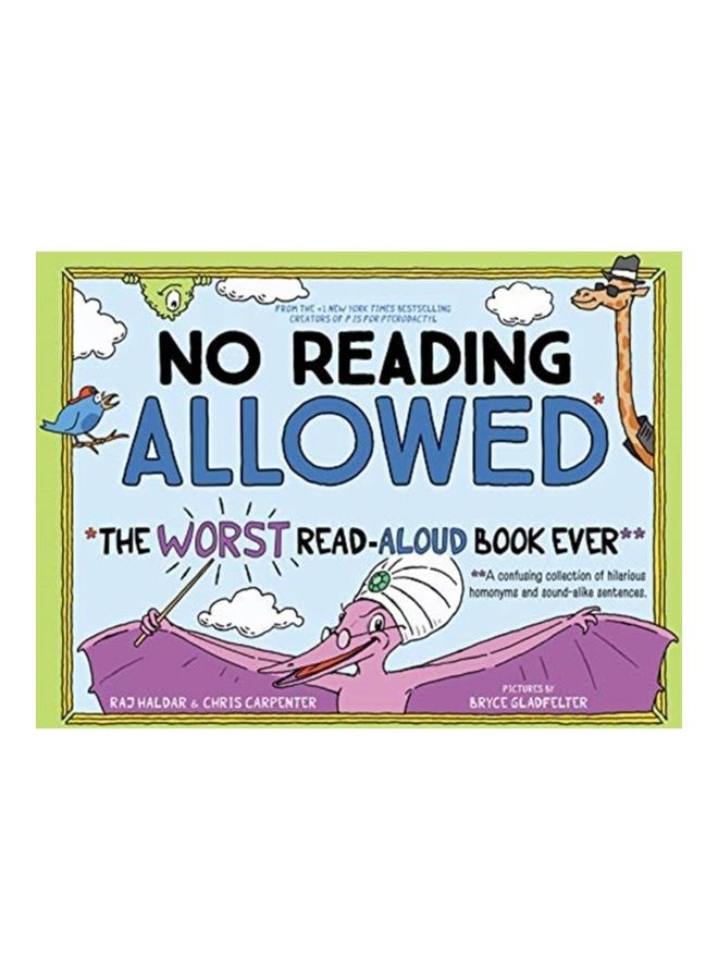 No Reading Allowed hardcover english 