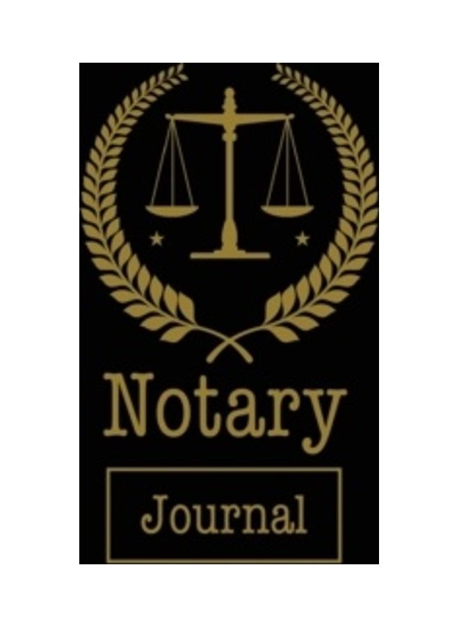 Notary Journal paperback english 