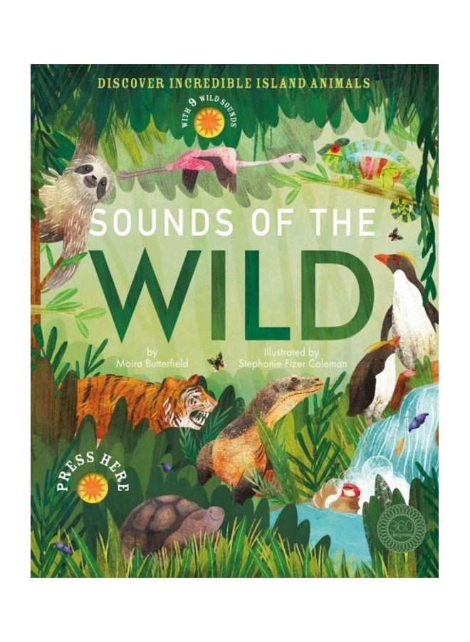 Sounds Of The Wild Hardcover English by Moira Butterfield 