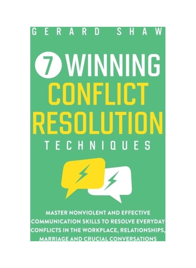 7 Winning Conflict Resolution Techniques paperback english