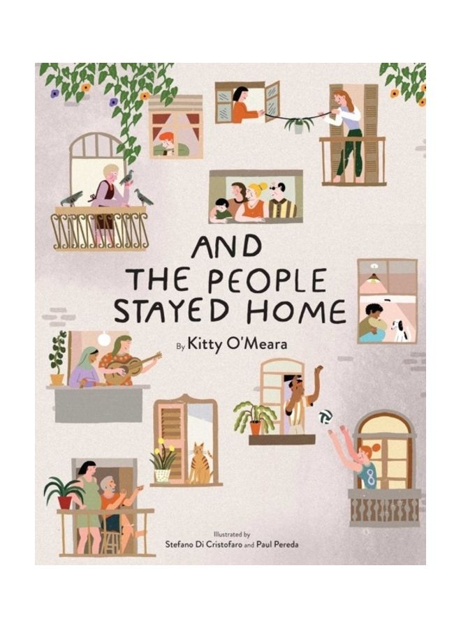 And The People Stayed Home Hardcover English by Kitty O'Meara - 44222