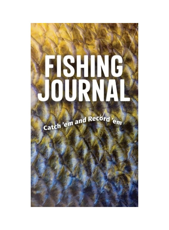 Fishing Journal Hardcover English by Adventure Publications 