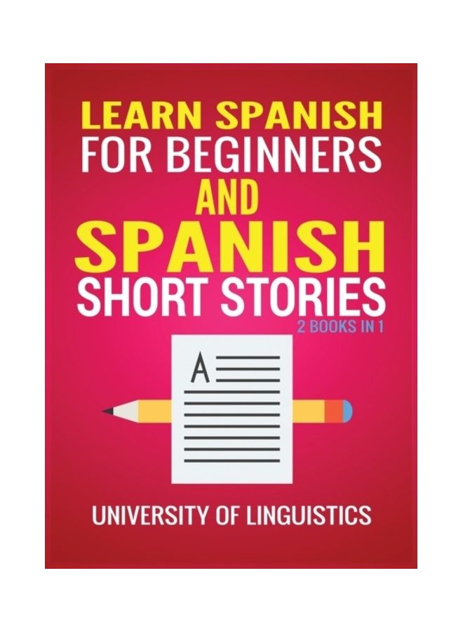 Learn Spanish For Beginners And Spanish Short Stories hardcover english 