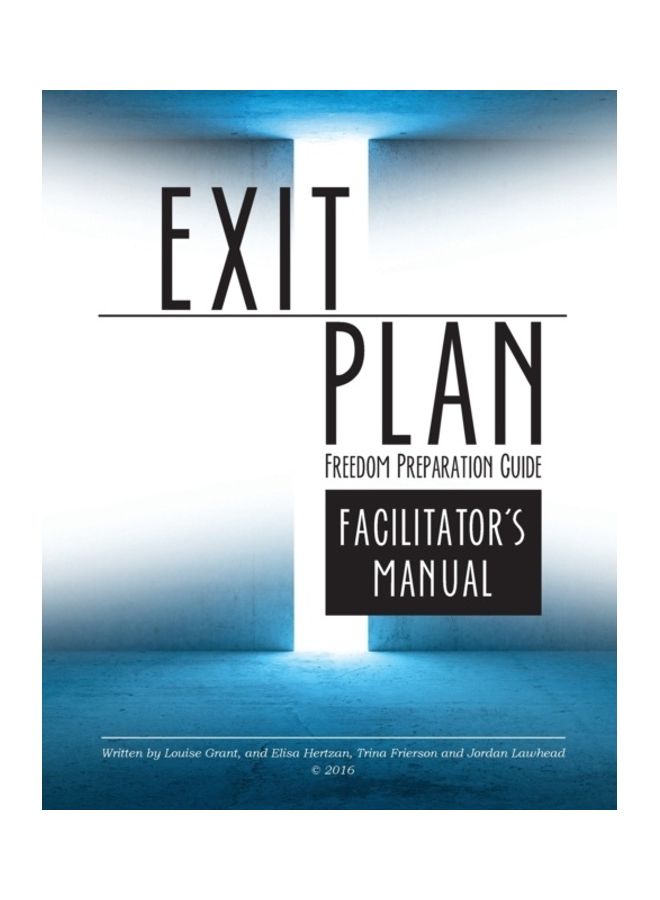 Exit Plan Facilitators Manual paperback english
