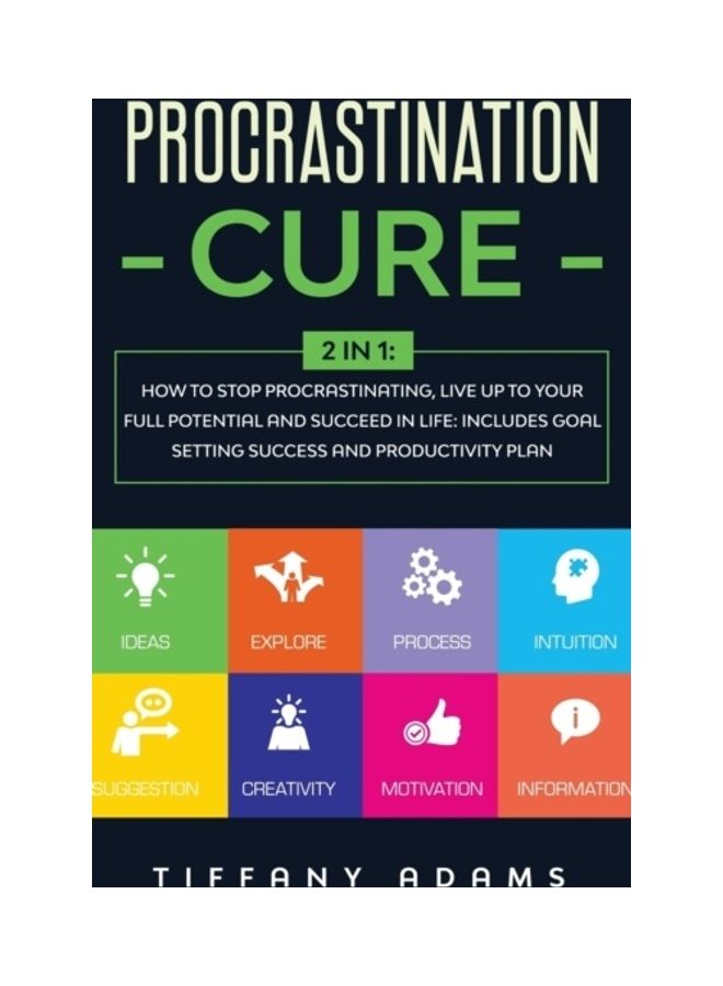 Procrastination Cure Hardcover English by Tiffany Adams 