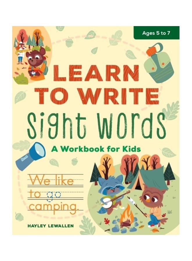 Learn To Write Sight Words paperback english