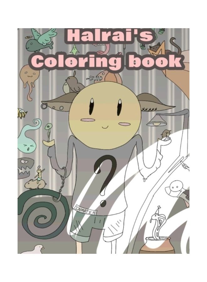 Halrai's Colouring Book hardcover english