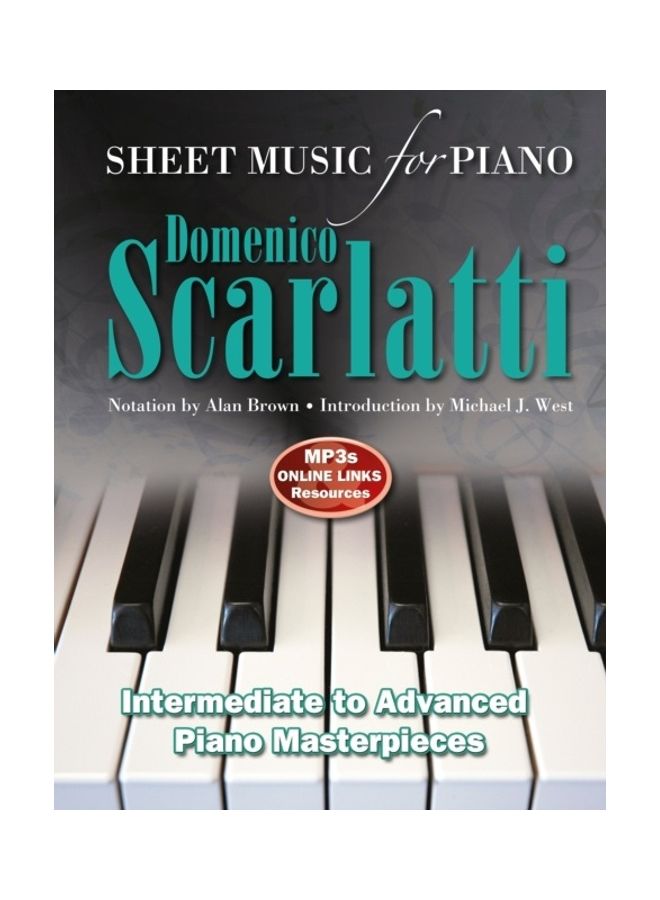 Domenico Scarlatti: Sheet Music for Piano: Intermediate to Advanced Audiobook English by Alan Brown - 43845