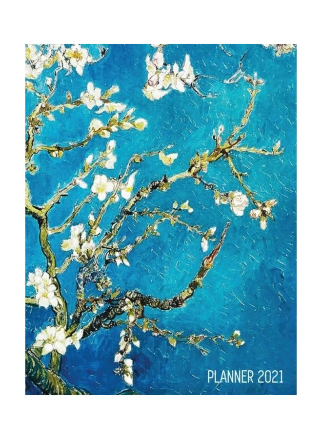 Vincent Van Gogh Planner 2021 Paperback English by Shy Panda Notebooks 