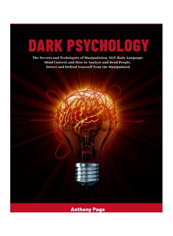 Dark Psychology Paperback English by Anthony Page 